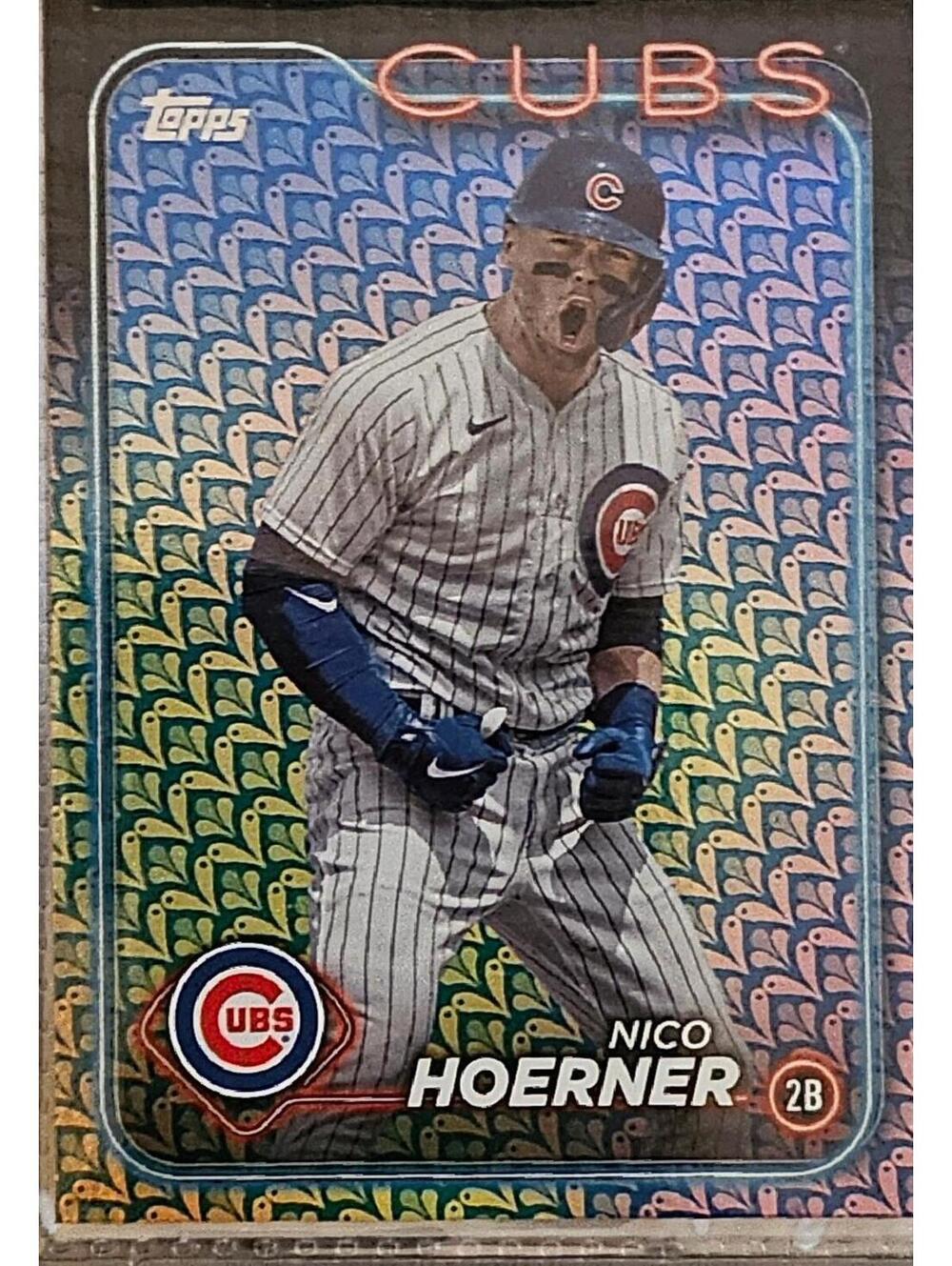 Nico Hoerner 2024 TOPPS SERIES Easter Foil Insert #204 CHICAGO CUBS